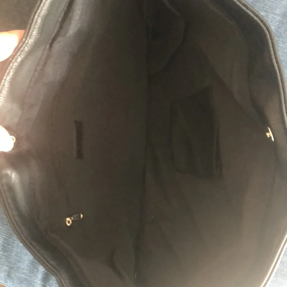 NWOT faux leather leopard print tote bag from DSW.